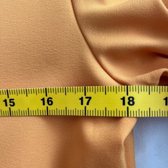 Vintage Mod Sears Roebuck Fashion Button Coat/Jacket Mustard Yellow Size S/M - Picture 7 of 9